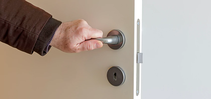 Restroom Locks Privacy Bolt Installation in Hughson, California